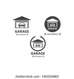 car service logo icon vector template illustration design