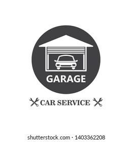 car service logo icon vector template illustration design
