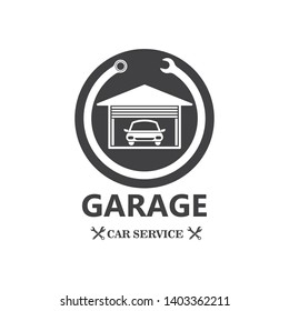 car service logo icon vector template illustration design
