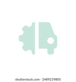 Car service logo icon. Vector illustration