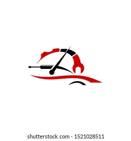 Car service logo car repair logo design template