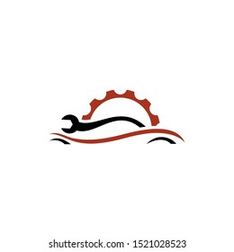 Car service logo car repair logo design template