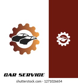 Car Service Logo Template Design, Automotive icon repair