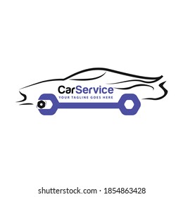 Car Service Logo Template Design Vector