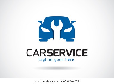 Car Service Logo Template Design Vector, Emblem, Design Concept, Creative Symbol, Icon svg