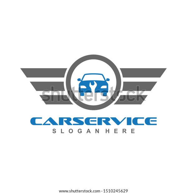 Car Service Logo Template Design Vector. Car\
Repair logo symbol or icon\
template