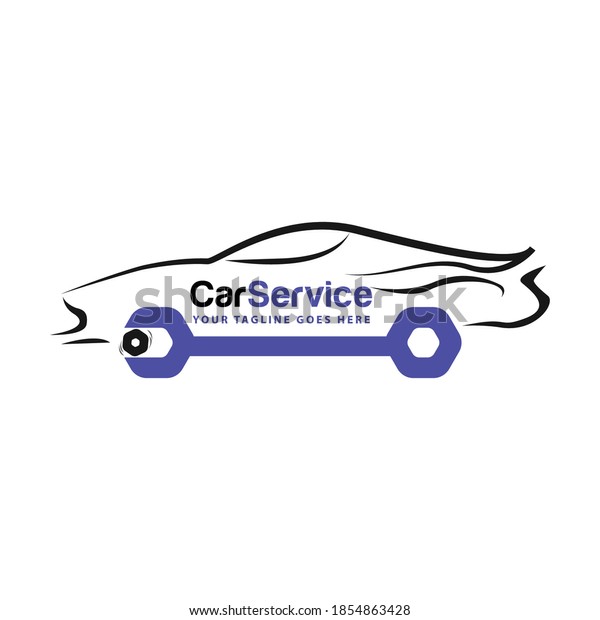 Car Service Logo\
Template Design Vector