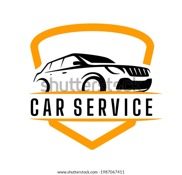 Car service logo template\
vector