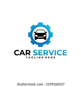 car service logo vector design template