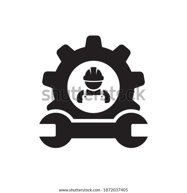 Car service logo.\
Vector illustration.