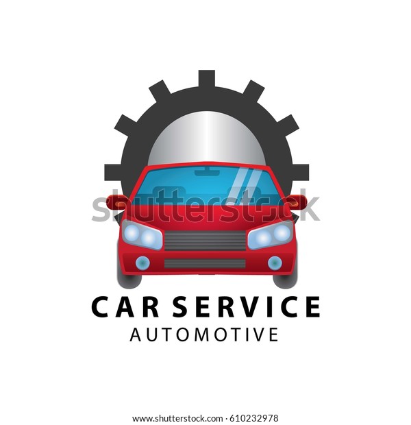 car service logo,\
vector illustration