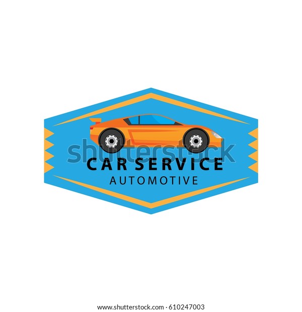 car service logo,\
vector illustration