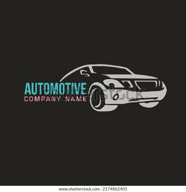 car service logo, car
wash or car salon