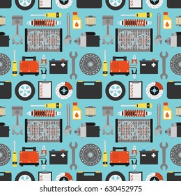 Car service modern design  flat .Vector illustration