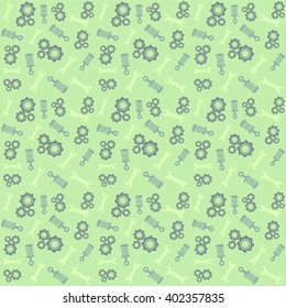 Car service pattern simple seamless vector pattern, vector background