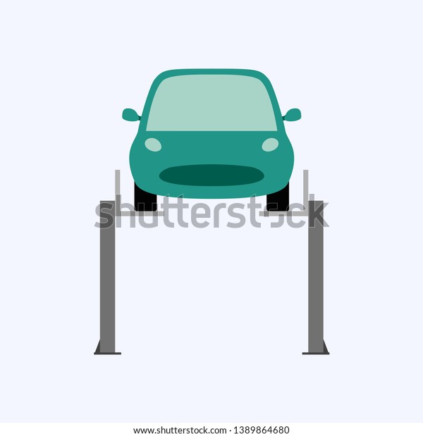 Car service and repair, fixing car, business\
concept vector\
illustration