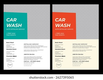 car, service, repair, garage, foam, clean, shine, bubbles, automobile, drive, engine, a4 print ready template