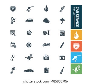 Car service and repair icon,vector