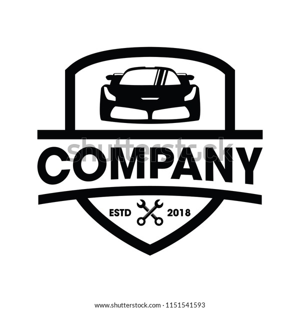 Car Service and\
Repair Logo Design Vector