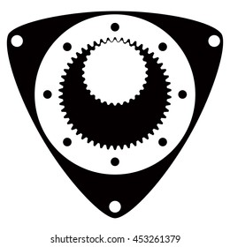 Car Service - Rotary Engine Repair Icon