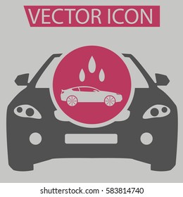 Car service station logo,icon,sign,symbol in flat style for app, web, servise and digital design.
