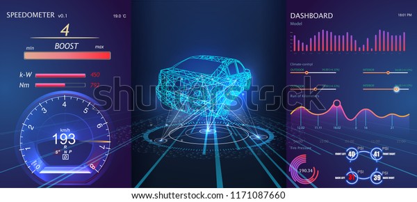 Car service in the style of HUD.Futuristic user\
interface. HUD UI. Abstract virtual graphic touch user interface.\
Cars infographic. Vector science abstract. Virtual graphical\
interface UI HUD