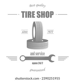 Car Service Vector Badge Set.. Item 7