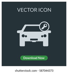 Car service vector icon