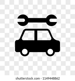 car service vector icon on transparent stock vector royalty free 1149448862 shutterstock