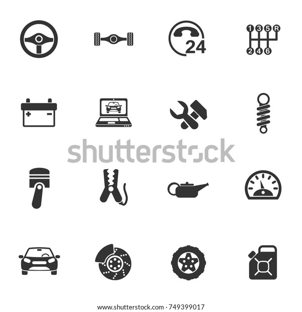 car service\
vector icons for your creative\
ideas