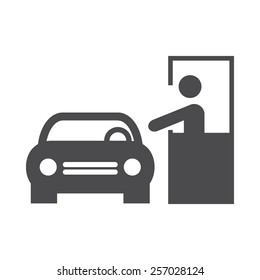 Car service vector image to be used in web applications, mobile applications and print media. 
