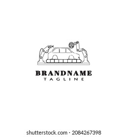 car services logo design template icon modern vector illustration