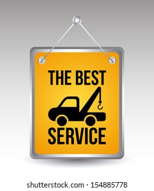 car services over gray background vector illustration 