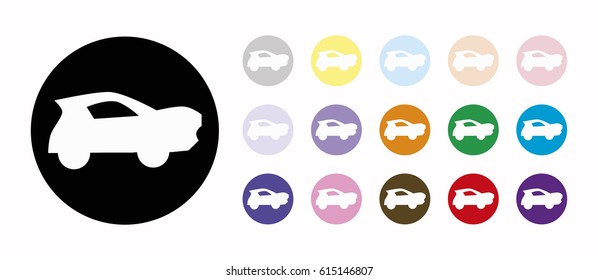 car set icons