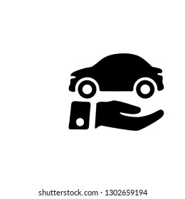 car share icon vector