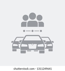 Car Sharing Icon