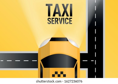 Car Sharing and Rent Service. Vector Illustration.Online Rent.