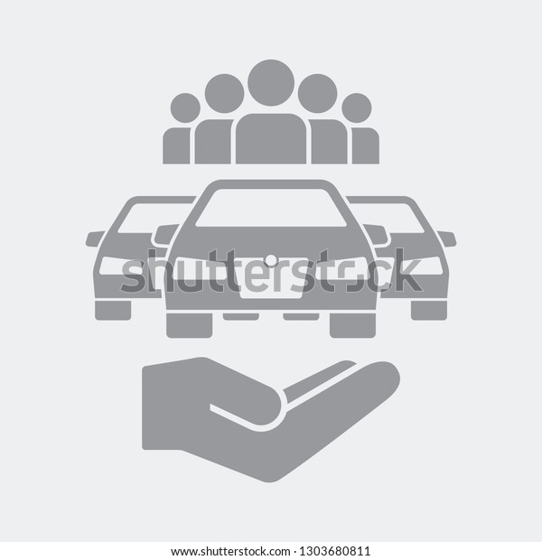 Car sharing service\
icon