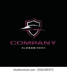 Car Shield Auto Dealership Modern Geometric Business Simplicity Design Logo