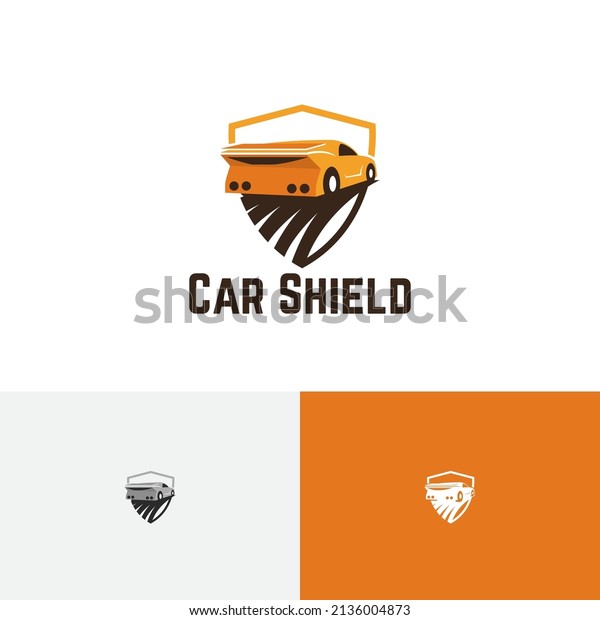 Car Shield Garage Repair Protection Shop Auto
Service Logo Template