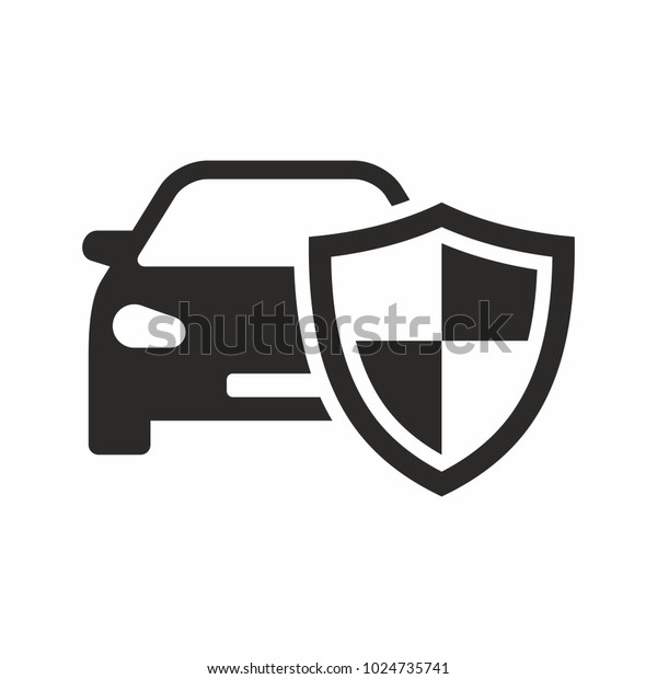 Car shield\
icon