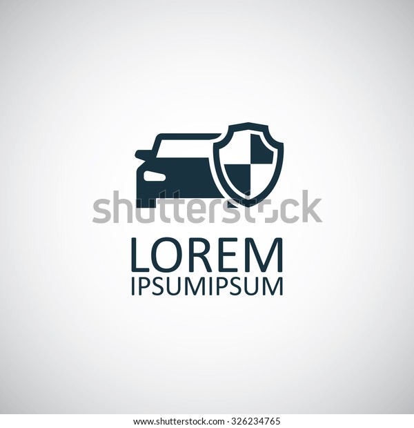 car shield icon, on\
white background\
