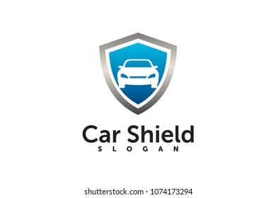 car shield logo company template element