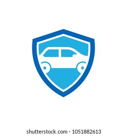 Car Shield Logo Icon Design