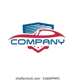 Car Shield Logo Template Designs
