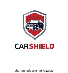 Car Shield Logo Template Designs