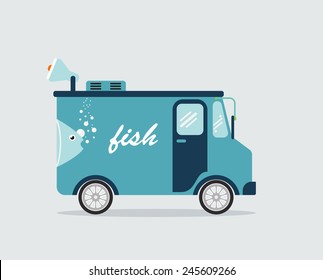 car shipping fish