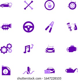 Juego de iconos de tienda de Camiones para sitios web e interfaz de usuario