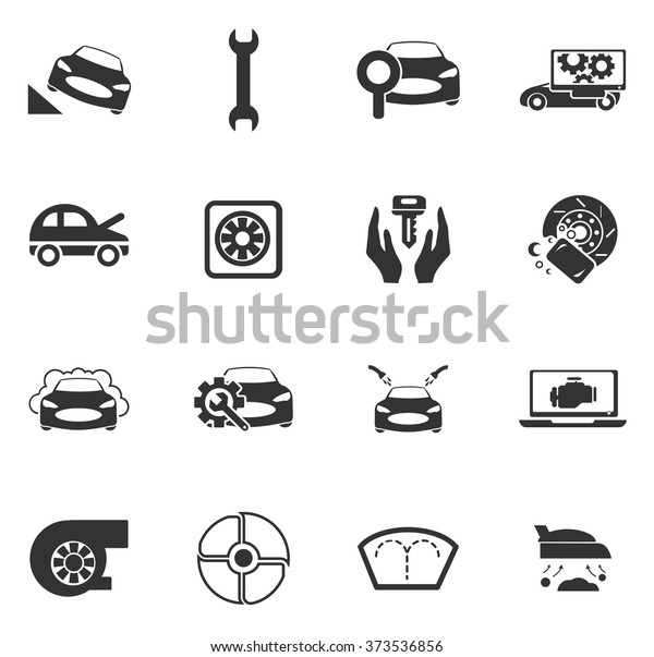Car shop
icon set for web sites and user
interface