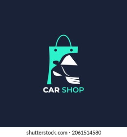 Autoshop-Logo, Vektorgrafik